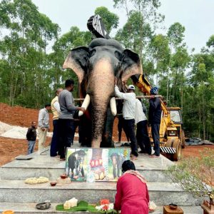 Arjuna’s life-size statue installed at memorial site