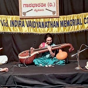 A melodic veena and energetic vocal concerts