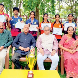 Sadvidya PU College students shine in State-level contests