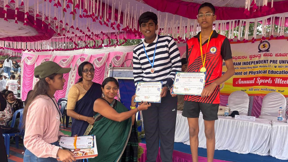 Annual Sports Meet held at Seshadripuram College