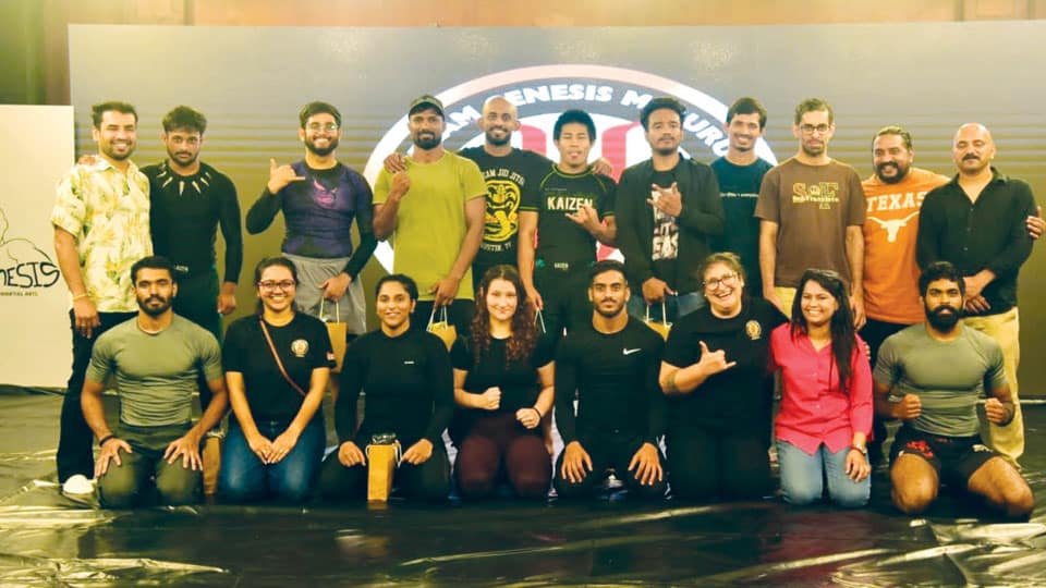 Team Genesis organises Jiu Jitsu jam in city