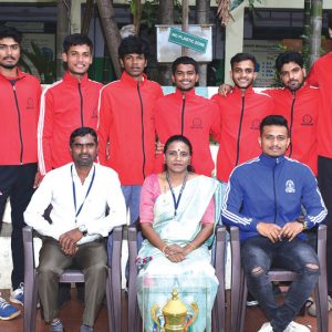 Runners-up in Men’s Handball Tournament