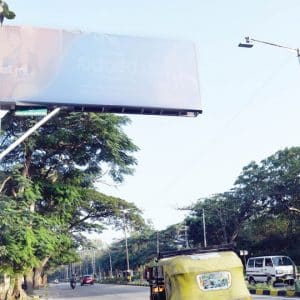 Over 500 illegal hoardings ruin city landscape