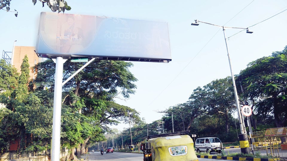 Over 500 illegal hoardings ruin city landscape