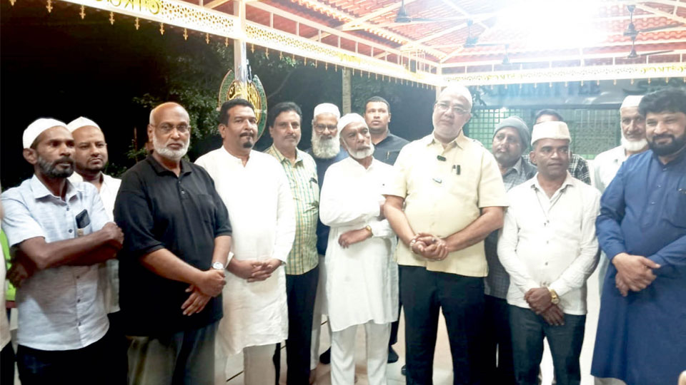 MLA inaugurates new prayer hall at Muslim Burial Grounds