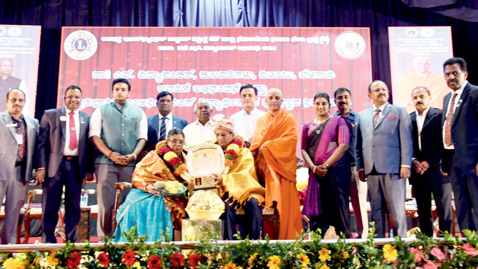 VTU VC Dr. S. Vidyashankar feted