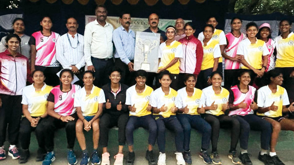 Mysuru City Inter-Collegiate Athletic Meet – 2024: Teresian College and GFGC Siddarthanagar clinch Overall Team Championship