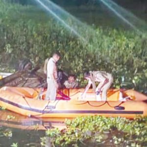 City youth among two dead as car plunges into lake