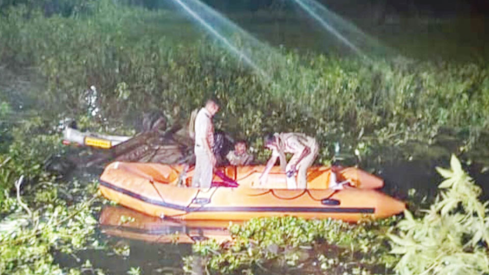 City youth among two dead as car plunges into lake