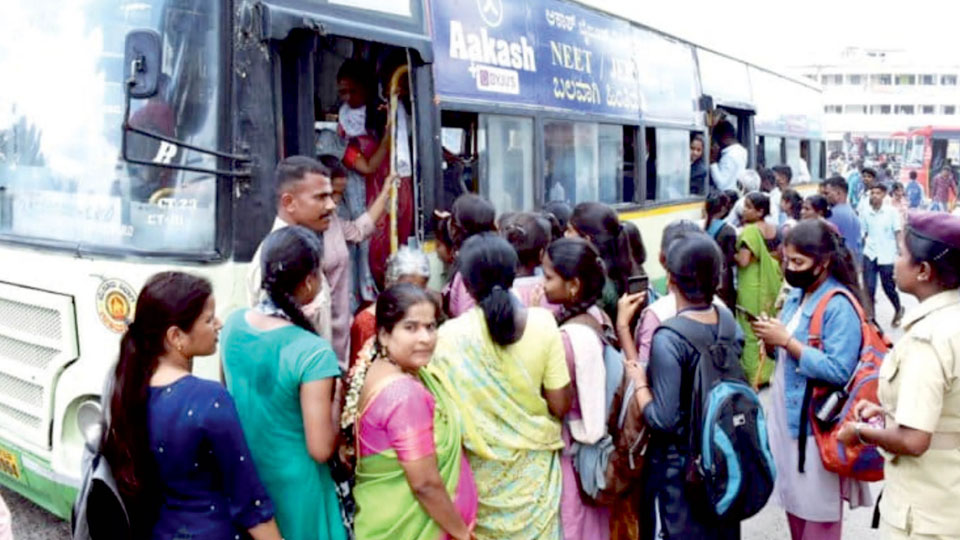 ‘Shakti’ propels KSRTC Mysuru Rural Division towards profit