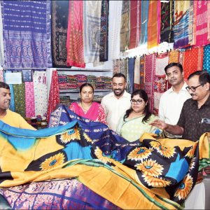 ‘Silk Fab’ expo at JSS Mysuru Urban Haat