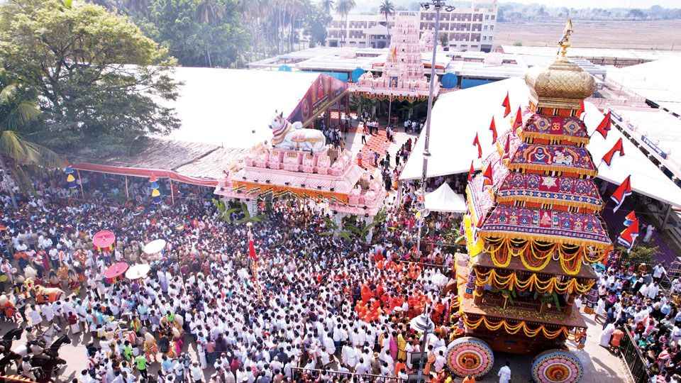 Grand Rathotsava at Suttur Srikshetra