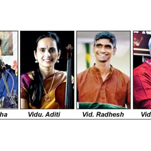 Vidu. M.R. Sudha and team to perform at Vasudevacharya’s house