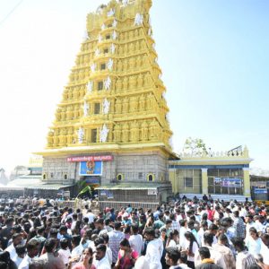 Devotees throng temples on New Year Day