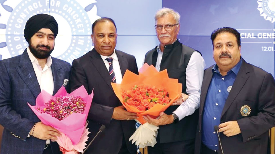 Devajit, Prabhtej elected as BCCI’s new Secretary and Treasurer