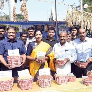 Siridhanya Nadige marks Millets Festival