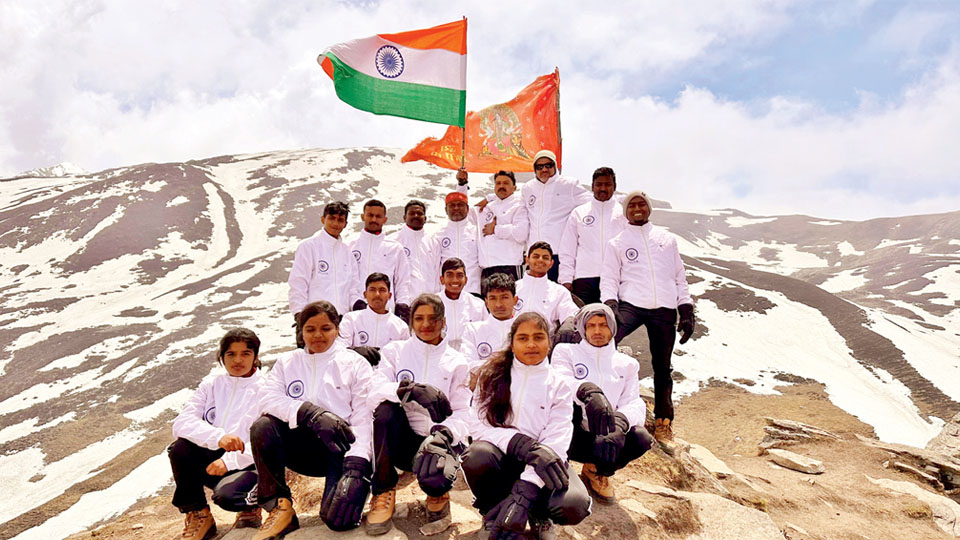 Mysuru’s unsung heroes conquer Mt. Kuari Pass