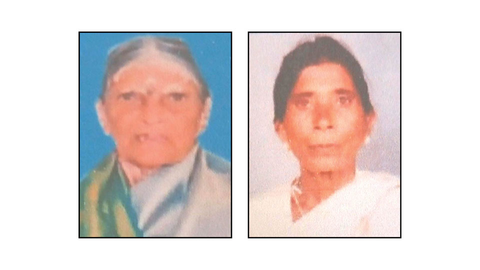 Elderly women go missing