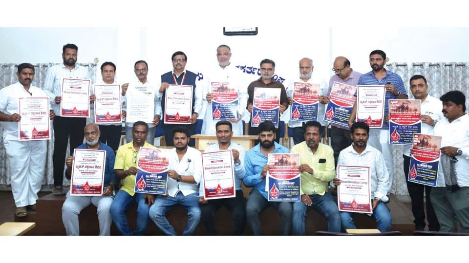 Mega blood donation camp at Beedi Workers’ Hospital on May 17