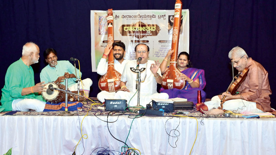 Soulful divine music at Sadvidya