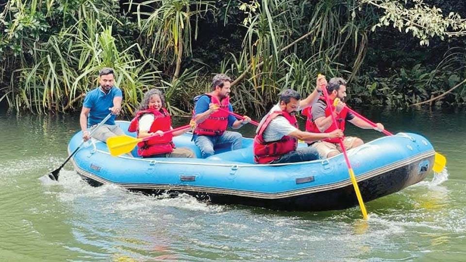 New rafting spot at Kumarahalli