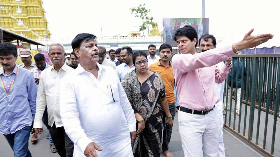 Ashada Friday atop Chamundi Hill: Crowd control, safety top priority: Minister