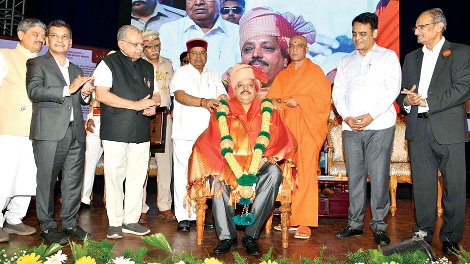 C. Narayanagowda conferred ‘Atithya Ratna’ award