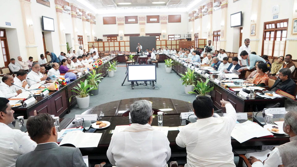 CM chairs Dasara High Power Committee Meeting in Bengaluru