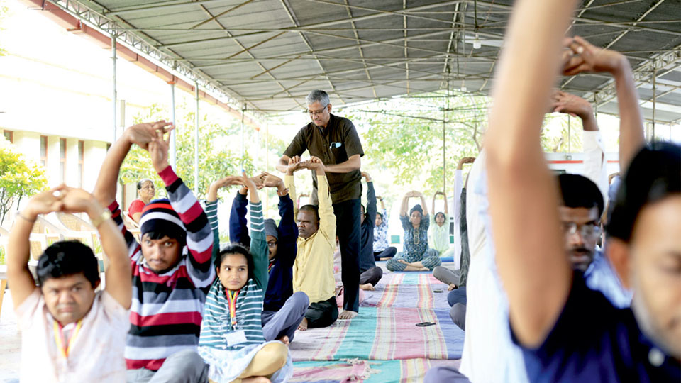 V-LEAD celebrates International Yoga Day