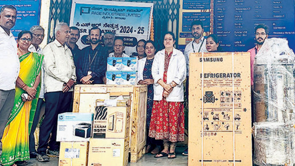 Medical equipment donated to Nachanahallipalya UPHC