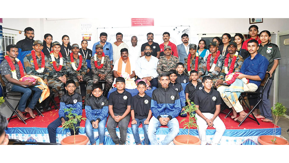 Sainik Academy Mysuru fetes Agniveers