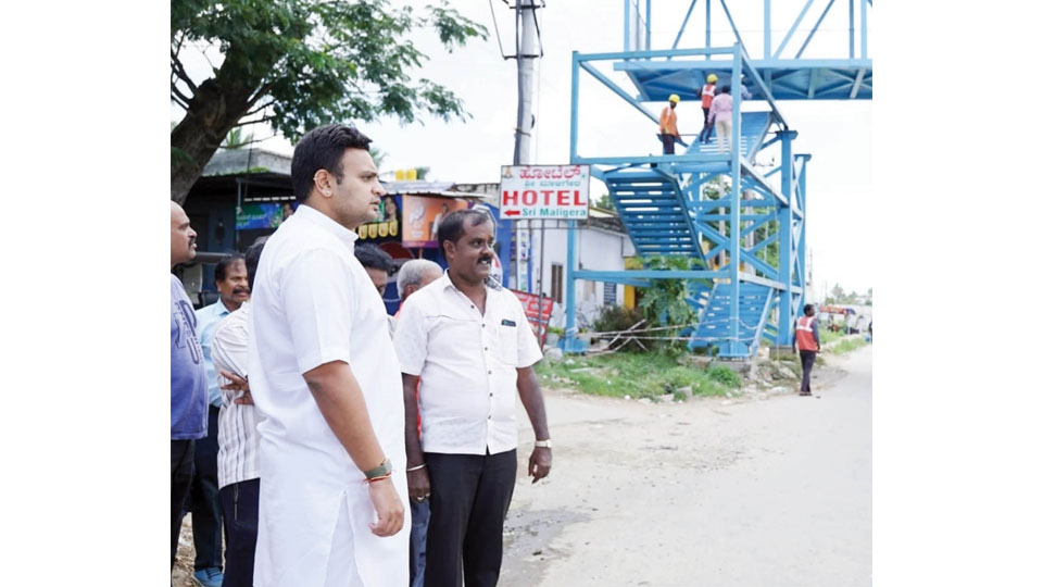Sky Walk near K.R. Mill to be completed soon: MP Yaduveer