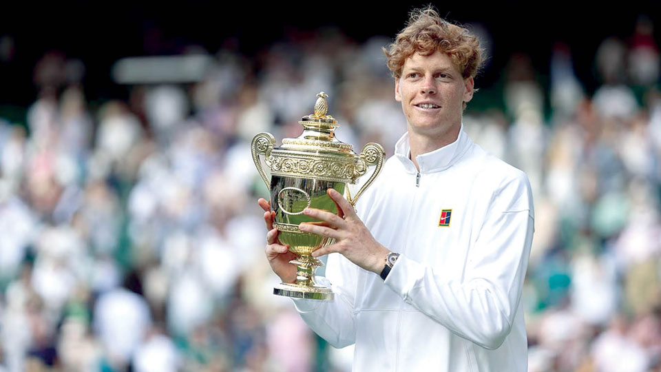 Jannik Sinner makes history Becomes first Italian to win Wimbledon title