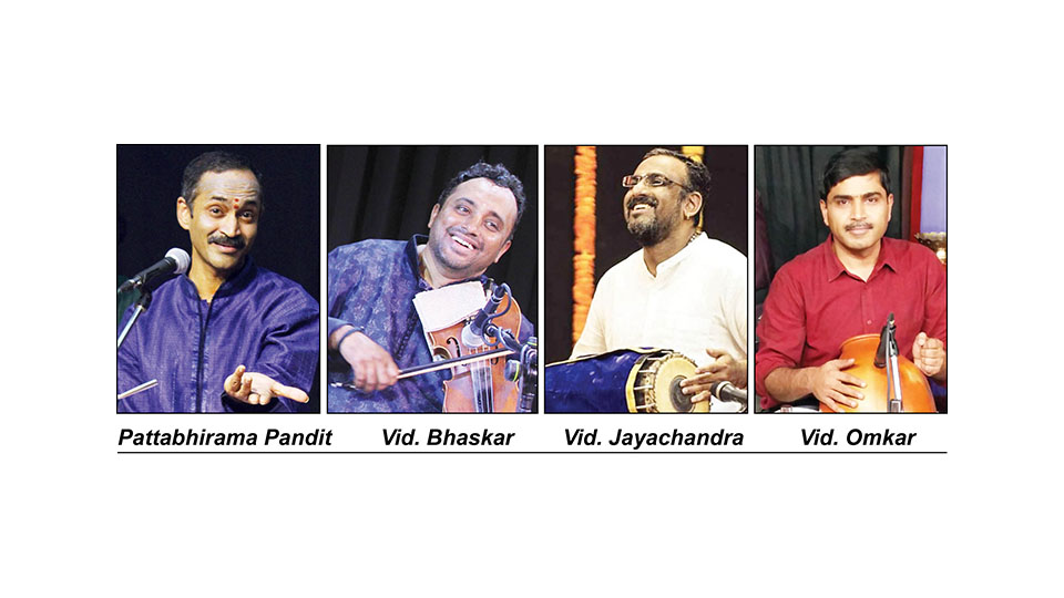 Music concert at Nadabrahma Sangeetha Sabha on July 26