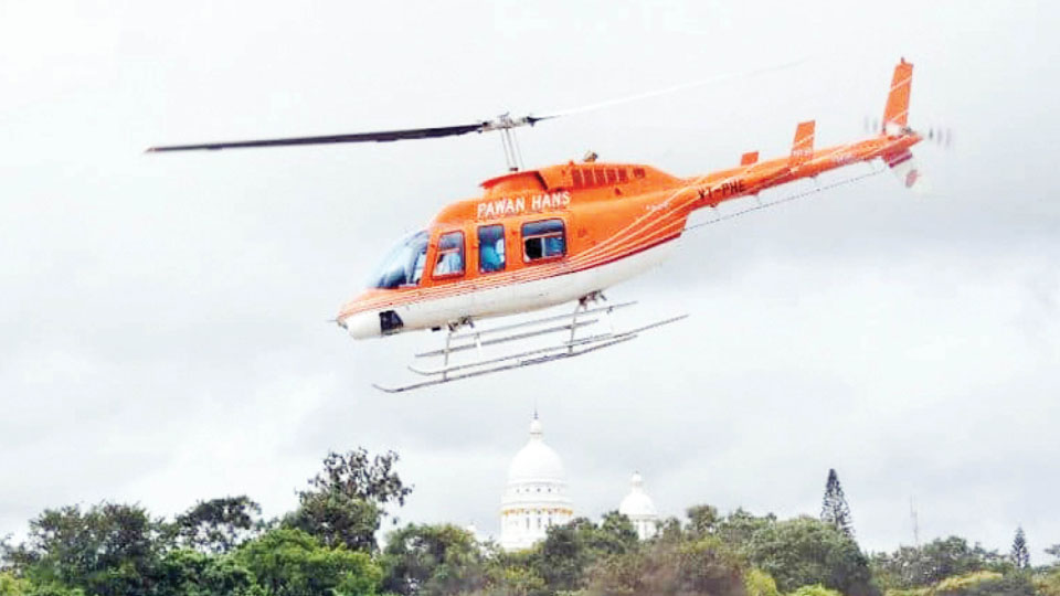 Back after 5 years…? Heli rides likely this Dasara