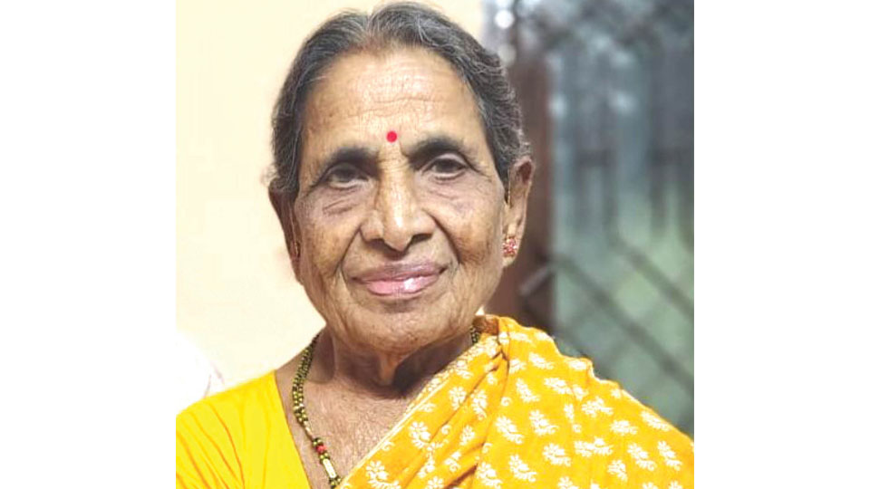 Gandhian Shashirekha no more