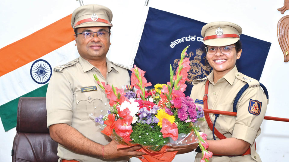 R.N. Bindu Mani takes charge as new DCP, Law and Order