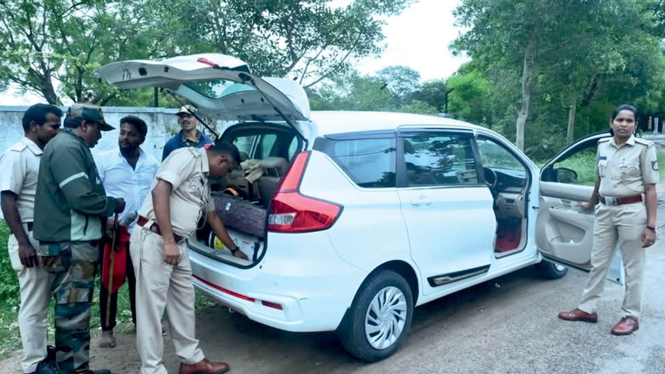 Liquor litter: Chamundi Hill under strict Police watch