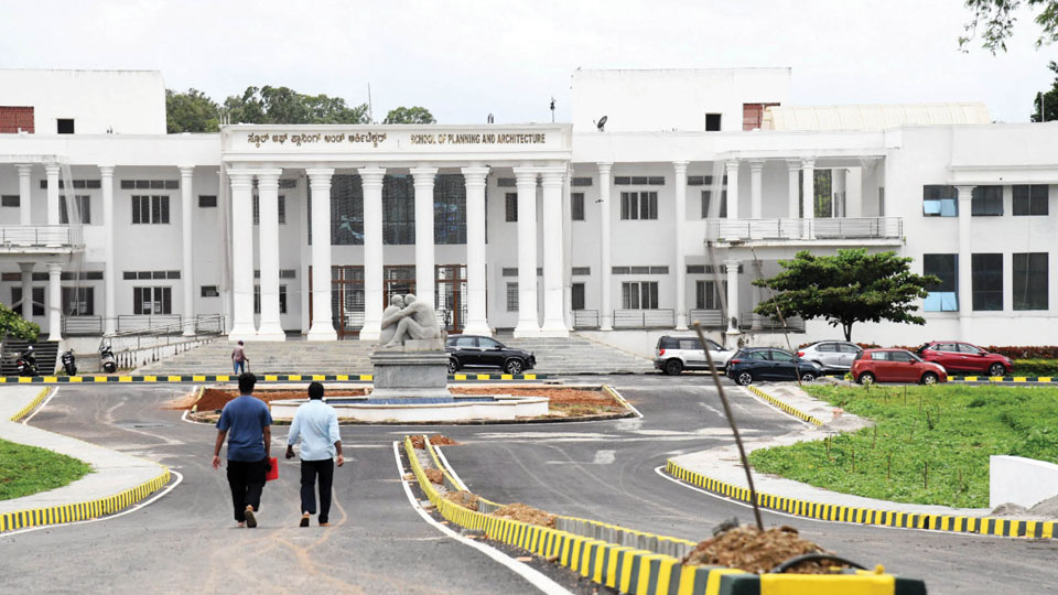 Architect of Mysore University’s modern infrastructure makeover