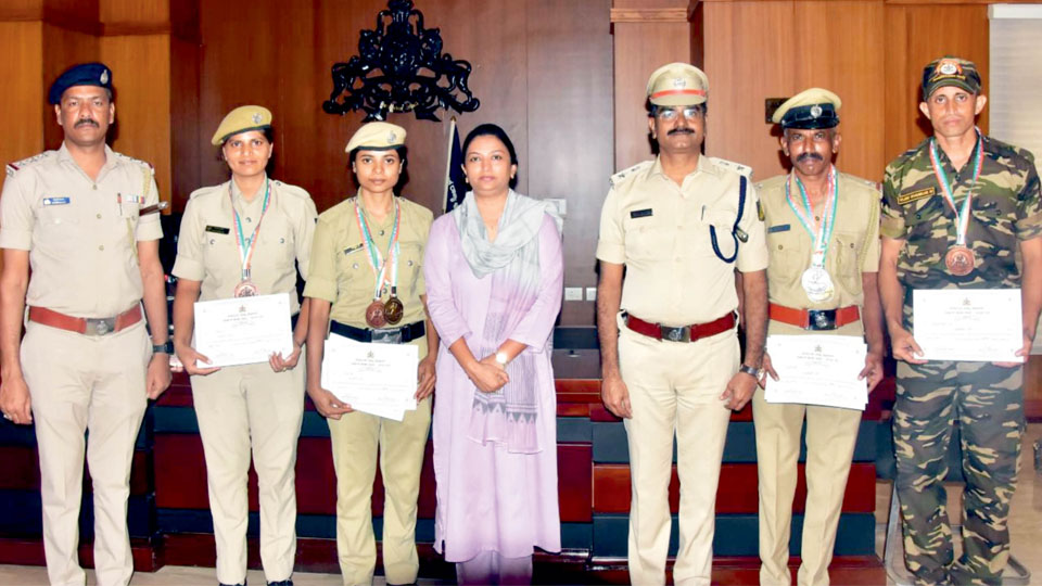 City Cops win medals in sports