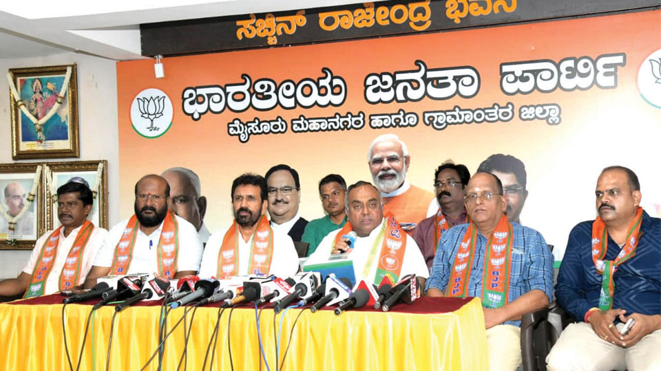 ‘Sadhana Samavesha’ was to blackmail Congress High Command: BJP MLA