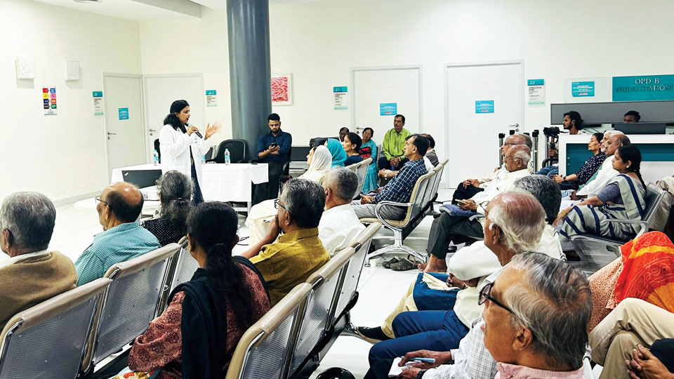 Manipal Hospital’s Community Forum on Rheumatology and Wellness for seniors