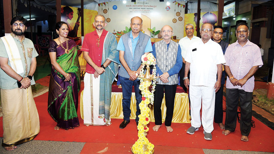 64th Heritage Music Festival begins