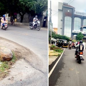 Contour Road - Adi Pampa junction is a danger zone