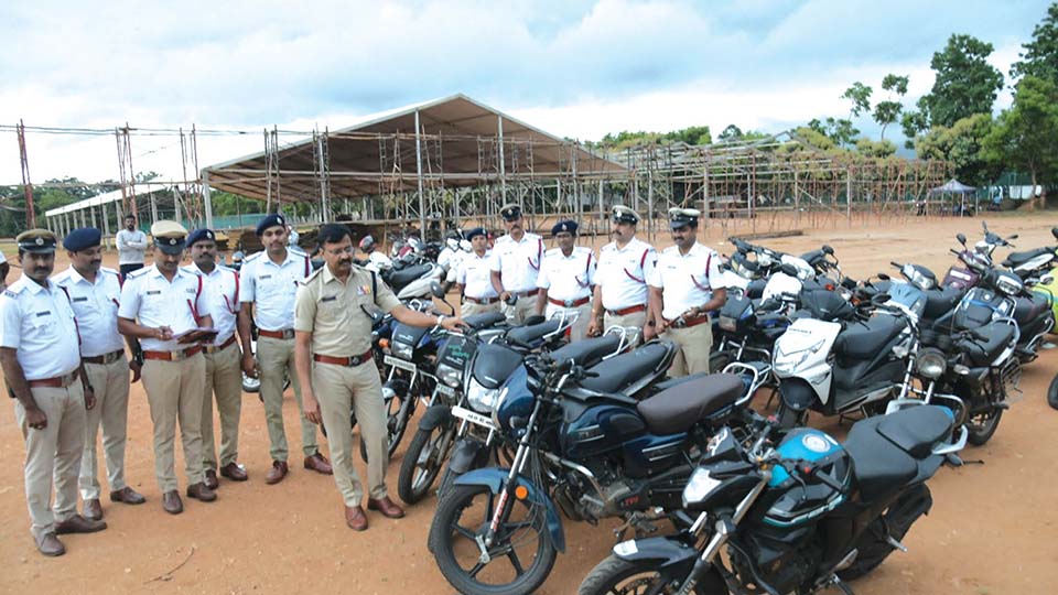 Defective number plates: 166 two-wheelers seized in two-day drive
