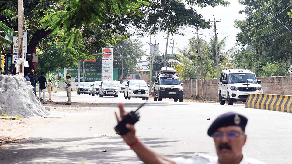 Elaborate security cover for President’s two-day visit