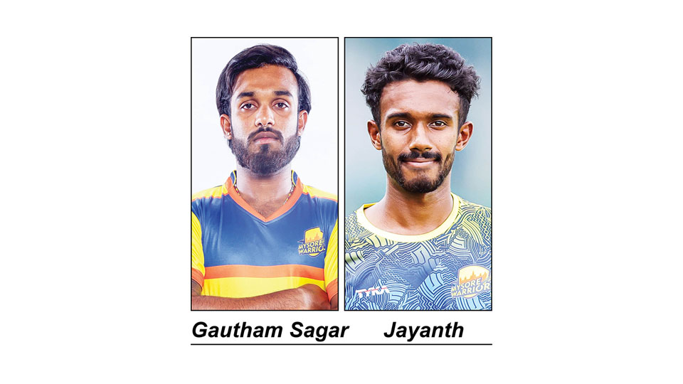 Gautham Sagar and Jayanth drafted into Mysore Warriors