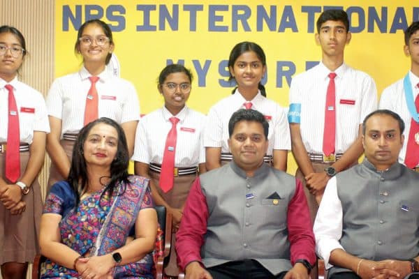 Interact Club of NPSI Mysore installed