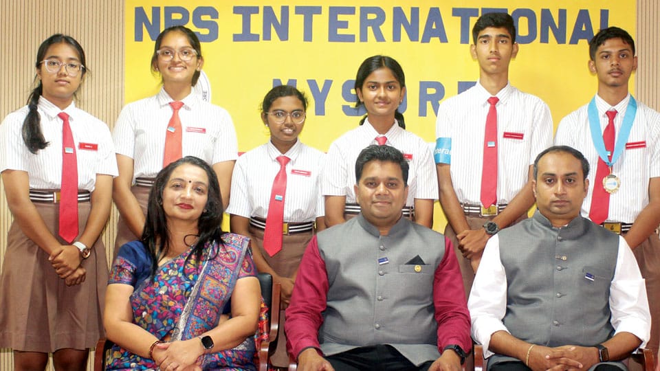 Interact Club of NPSI Mysore installed