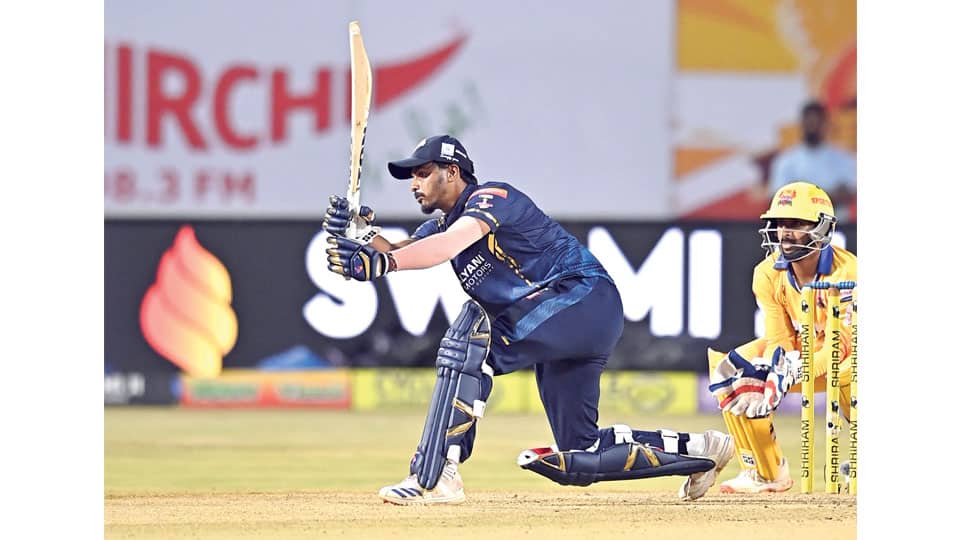 KSCA Maharaja Trophy 2025: Bengaluru Blasters end Mangaluru Dragons’ undefeated run
